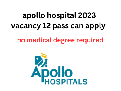 apollo hospital 2023 job vacancy